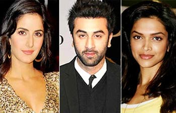  Ranbir Kapoor leaves Deepika Padukone alone for Katrina Kaif